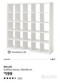 Libreria Ikea Kallax 5x5
