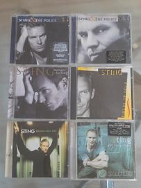 lotto 6 cd sting pari al nuovo