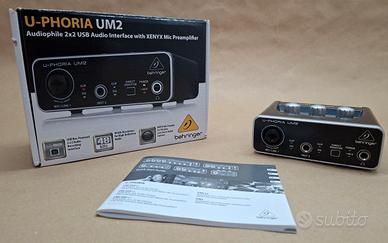 Scheda audio Behringer U-Phoria