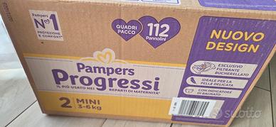 pampers progessi tg.2 112pz