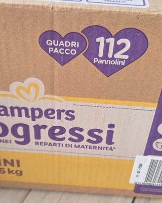 pampers progessi tg.2 112pz