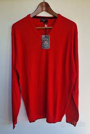 Cotton & Silk Maglione rosso, taglia XXL