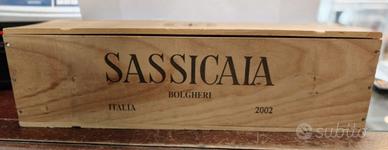 Vino Sassicaia Jeroabam 2002