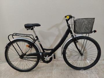 bici Donna ROADBIKE Holland ruota 26 cestino