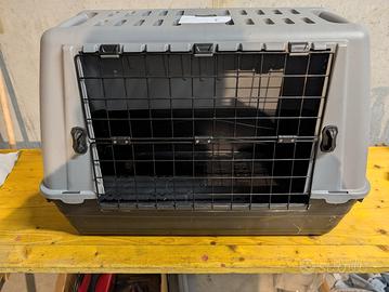 Trasportino rigido per cani e gatti (65x37 cm) 