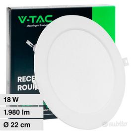 V-TAC VT-61018 18W Pannello LED incasso 22cm