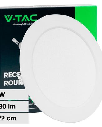 V-TAC VT-61018 18W Pannello LED incasso 22cm