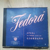 Opera completa Fedora - 2 dischi 78 giri
