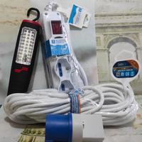 Adattatore Scame prolunga lampada led multipresa