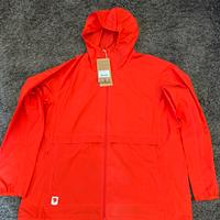 Fjällräven impermeabile arancione XL