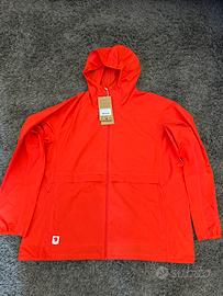 Fjällräven impermeabile arancione XL