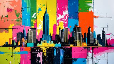 Quadro New York in Technicolor