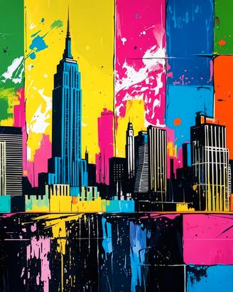 Quadro New York in Technicolor