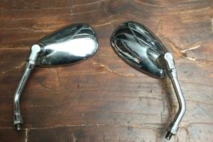 Specchi retrovisori cromati Moto Guzzi