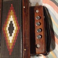 organetto 4 bassi legno