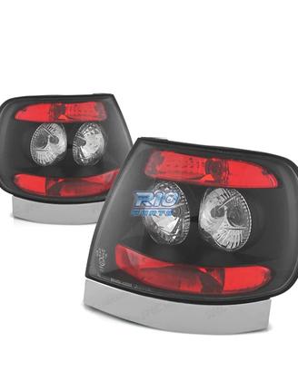 FANALI PER AUDI A4 B5 94-99 SFONDO NERO ROSSO