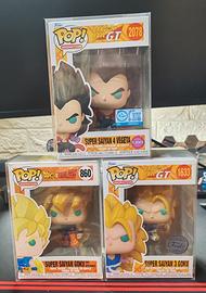 Funko Pop! Dragon Ball Z & Gt Set di 3