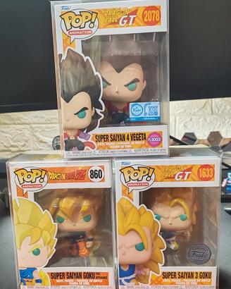 Funko Pop! Dragon Ball Z & Gt Set di 3