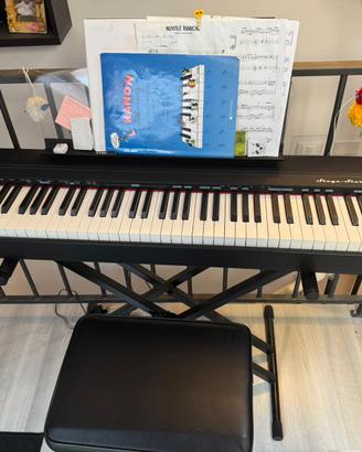 PIANO DIGITALE ORLA CON SGABELLO E COPERTURA