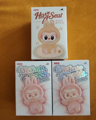 LABUBU - 2 Big Into Energy e 1 Have A Seat - NUOVI