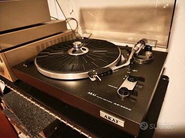 🎵 giradischi Akai con testina audio tecnica 