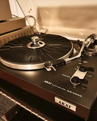 🎵 giradischi Akai con testina audio tecnica 