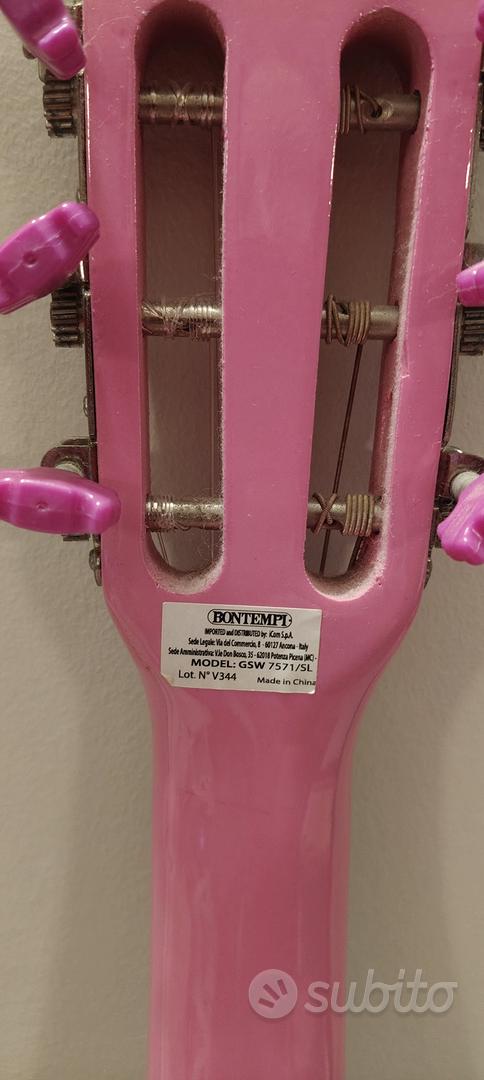 Chitarra classica Bontempi rosa Tutto per i bambini In vendita a