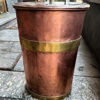 Antico contenitore x trasporto latte