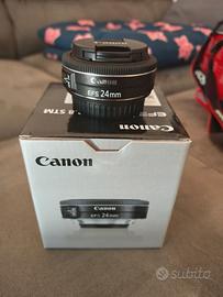 Canon 24mm f/2.8 STM Ottica Fissa (Pancake)