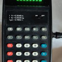 Calcolatrice vintage Compex Sr-40 a led