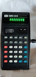 Calcolatrice vintage Compex Sr-40 a led