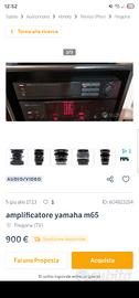 pre  e amplificatore Yamaha in vedi foto