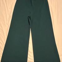 Pantaloni donna verdi Piazza Italia taglia M