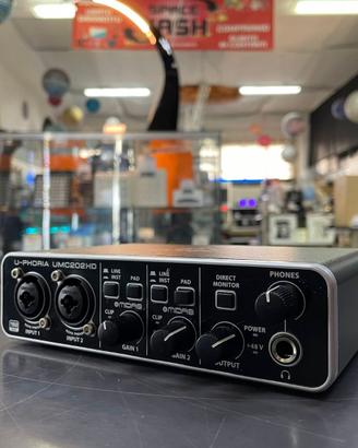 Behringer U-Phoria UMC202HD come nuova!