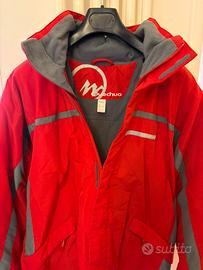 Giacca sci Quechua rossa tg.L