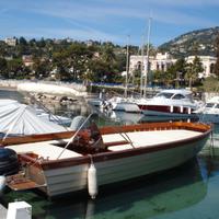 Barca in legno mogano made in Italy