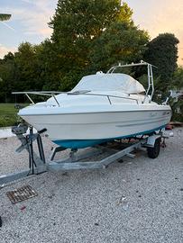 Barca semi cabinato sessa