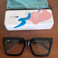 Occhiali con lenti antiriflesso blu da lettura