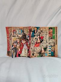 Variant cover manga luffy zoro e sanji - one piece