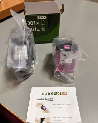 Cartucce compatibili Hp 301XL 301 nero tricolor