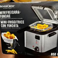 Mini friggitrice con fonduta 2 in 1