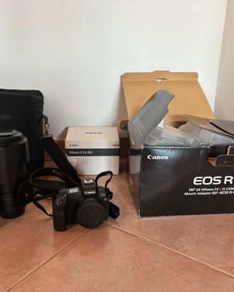 Canon Eos R e obiettivi Sigma e Tamron