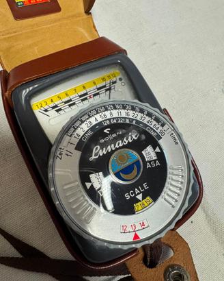 Esposimetro Vintage Gossen Lunasix con Custodia