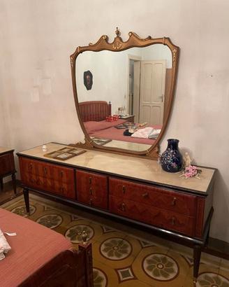 camera da letto matrimoniale anni 60