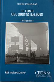Sorrentino F., Le fonti del diritto italiano