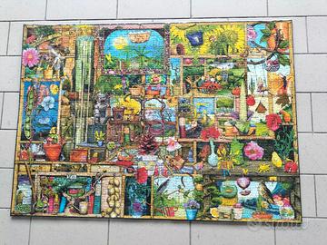 Puzzle "Serra fiori".  "Colin Thompson"