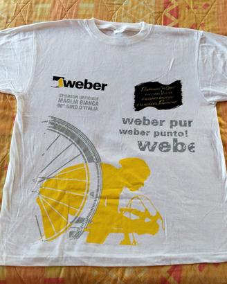 Maglietta Weber del 90° Giro d'Italia 'anno 2007