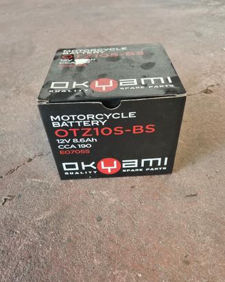 batteria moto Cbr Cb R6 Crf Mt - Okyami OTZ10S-BS 