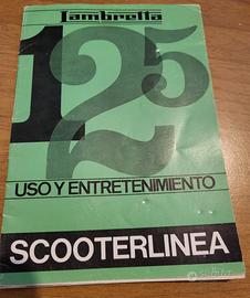 libretto di manutenzione  lambretta 125  (1960/70)