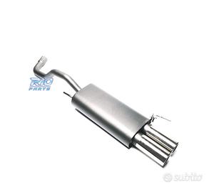 SILENZIATORE DI SCARICO PER VOLKSWAGEN VW POLO 199
